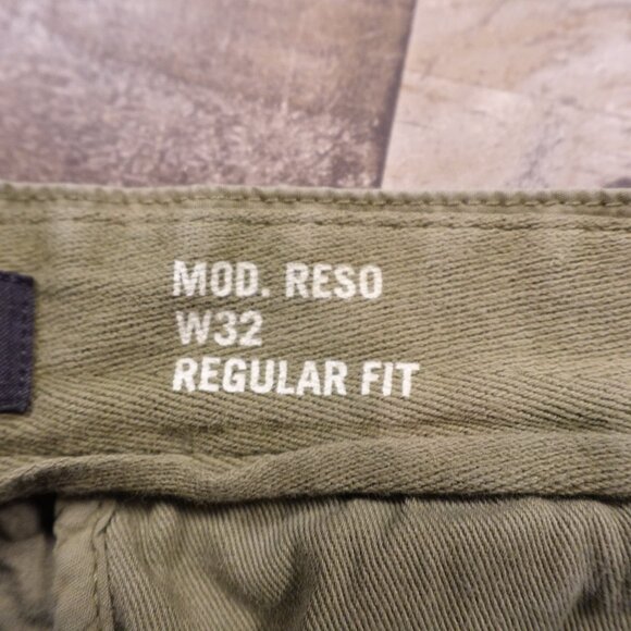 Marc O'polo chino shorts regular fit men's 32 green organic cotton - Picture 3 of 9